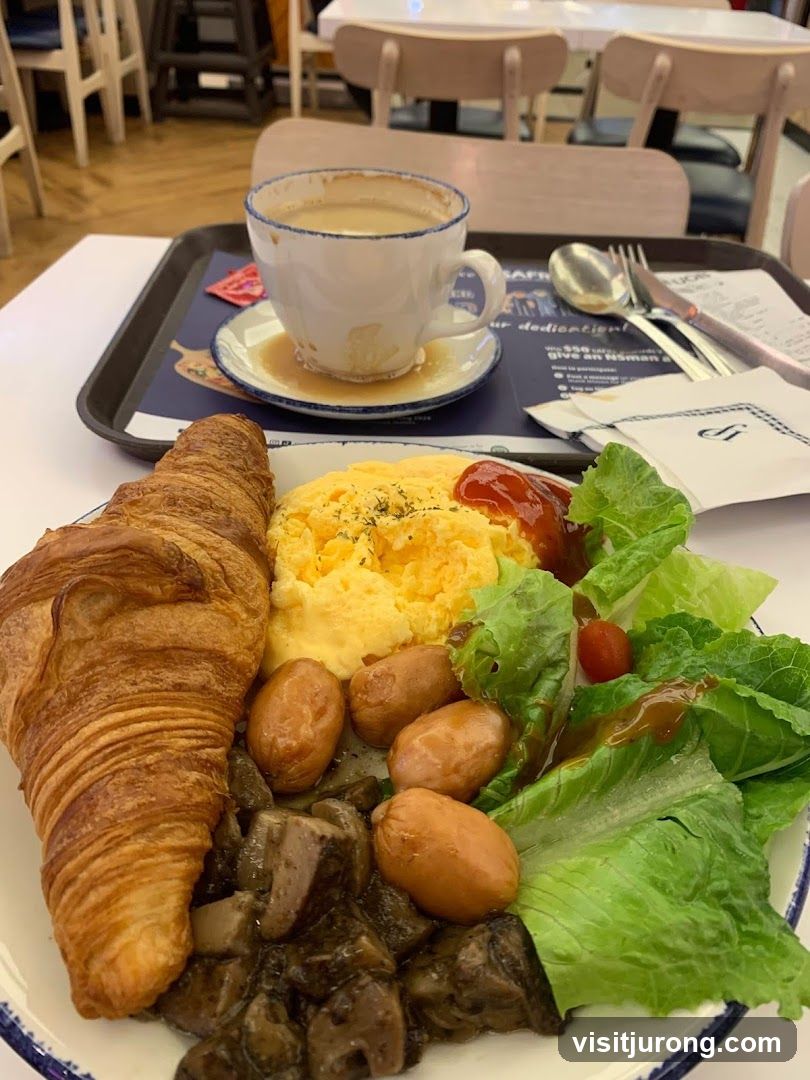 Breakfast Platter with Coffee