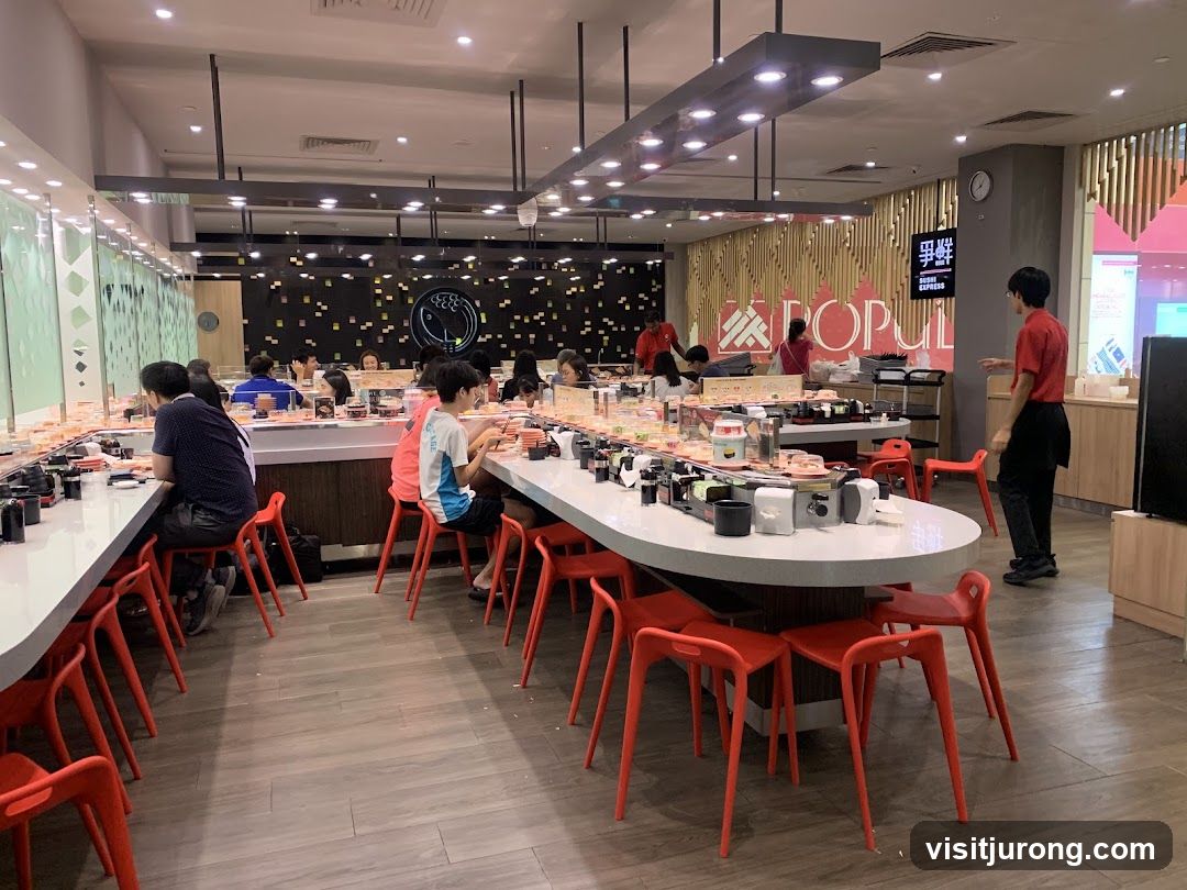 Sushi Restaurant Interior
