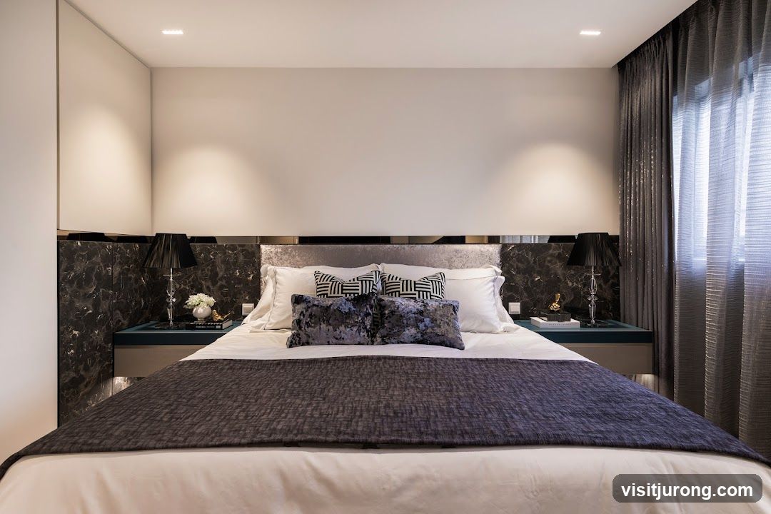 Luxurious Bedroom with Modern Accents