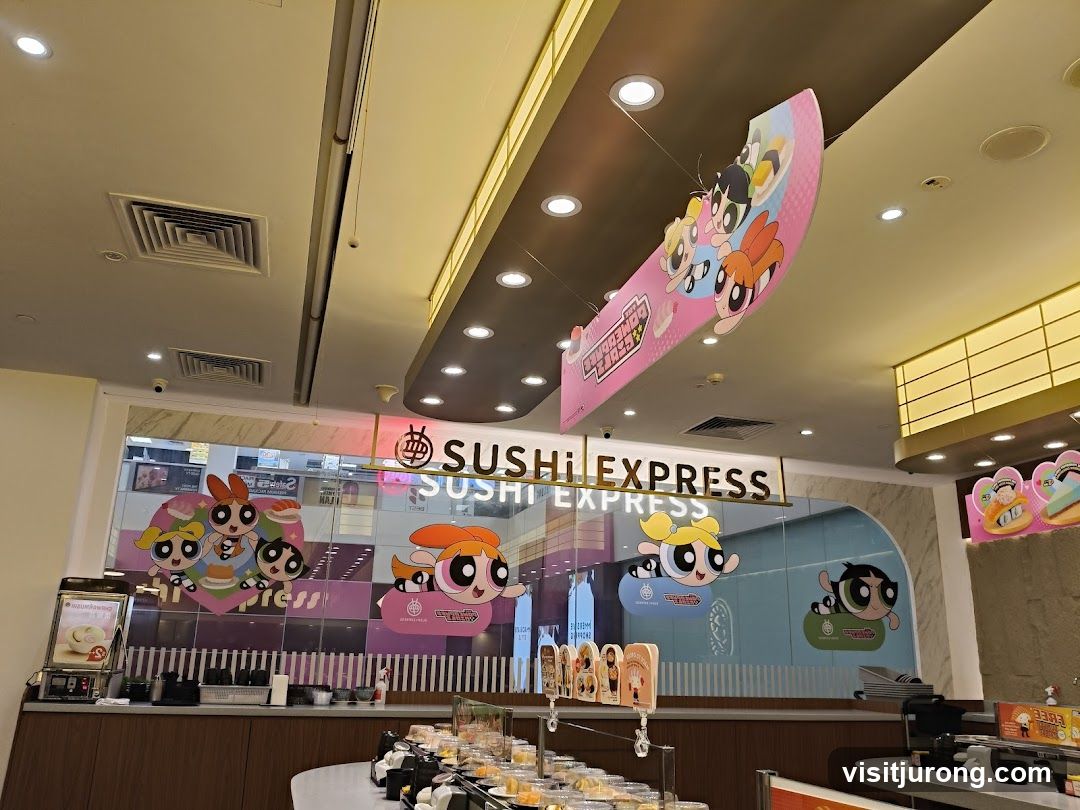 Sushi Express with Powerpuff Girls Decor
