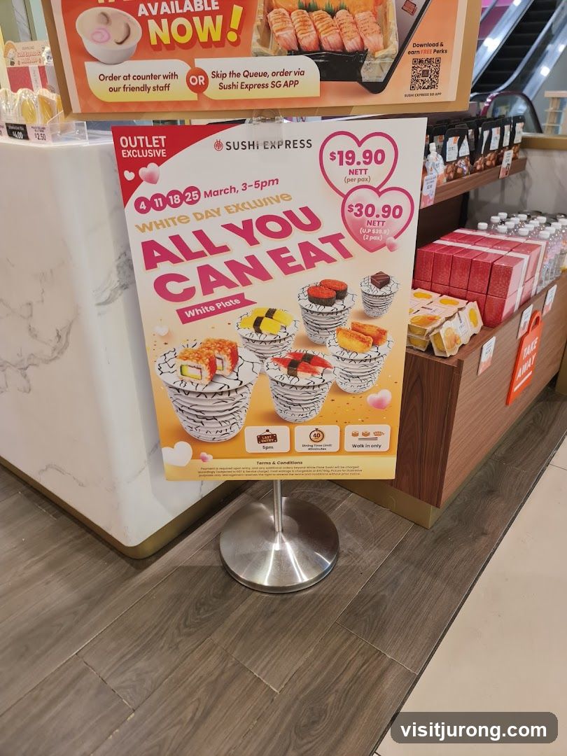 Sushi Express All You Can Eat Promotion