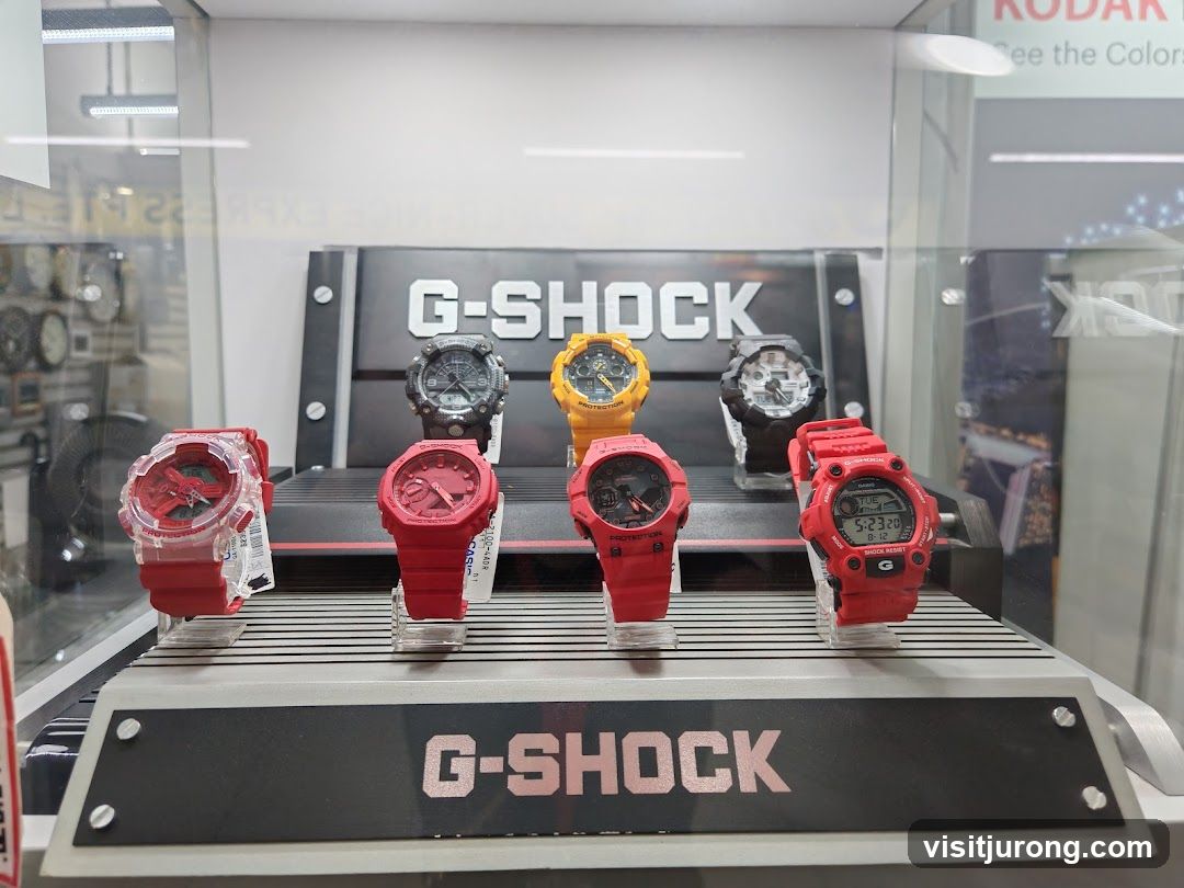 G-SHOCK Watches Display