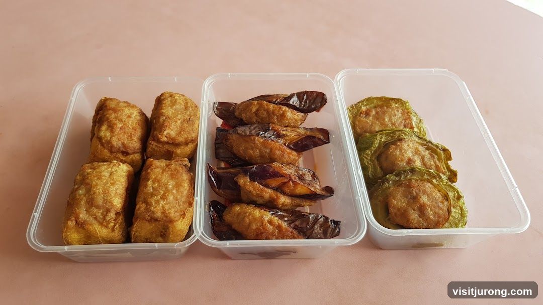 Stuffed Vegetables and Tofu