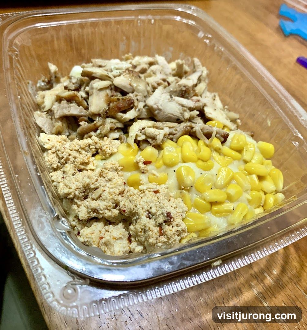 Chicken and Corn Bowl