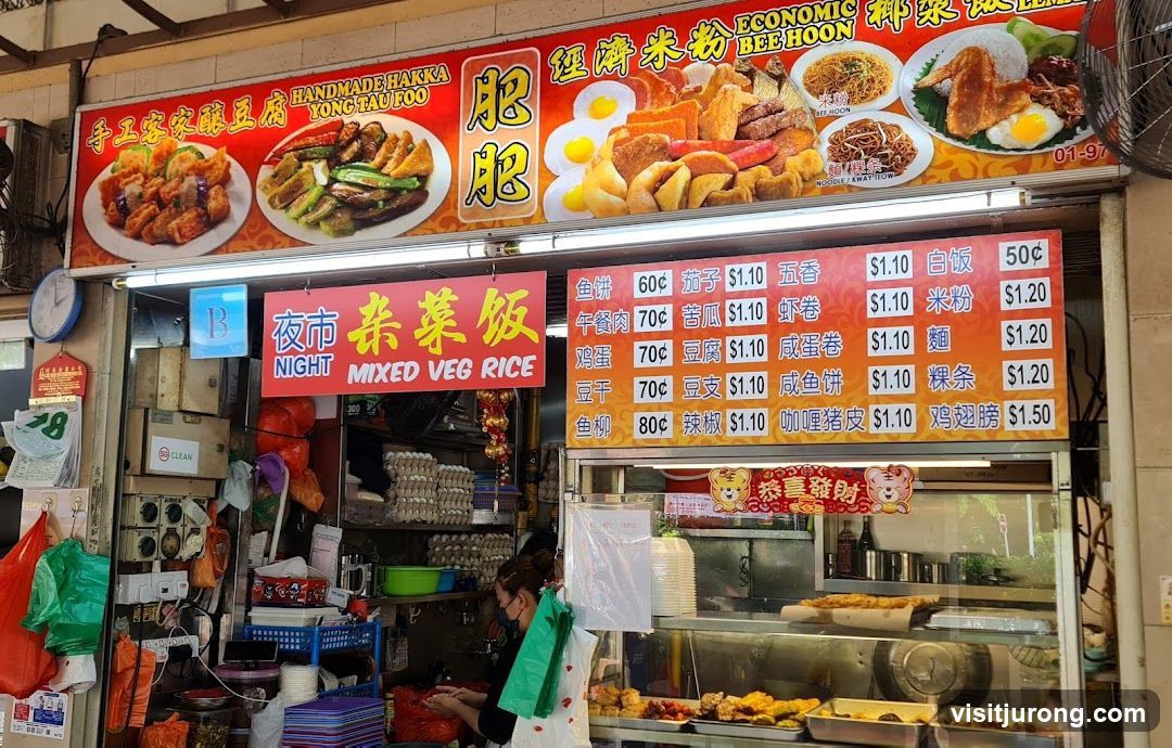 Food Stall with Menu