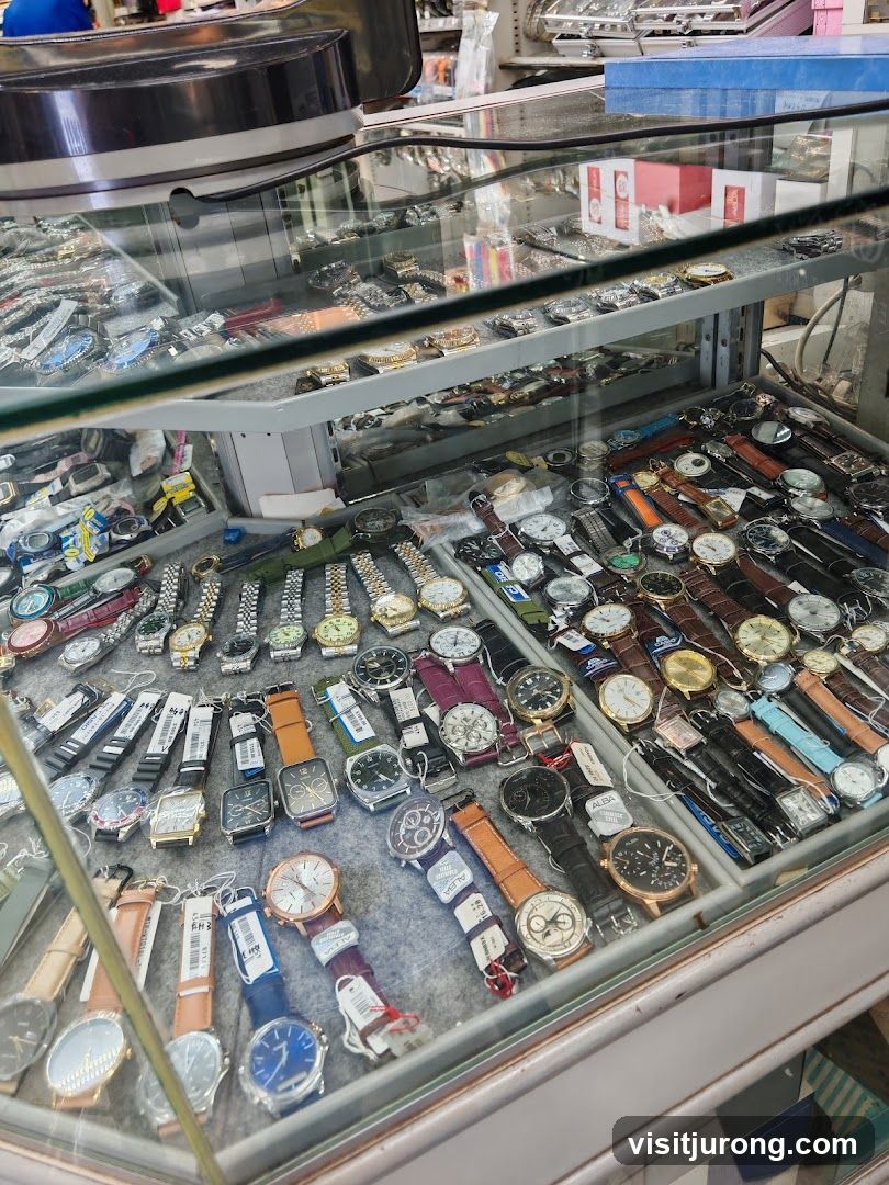 Display of Watches