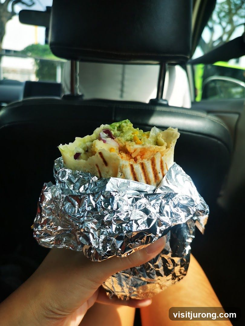 Burrito in Foil