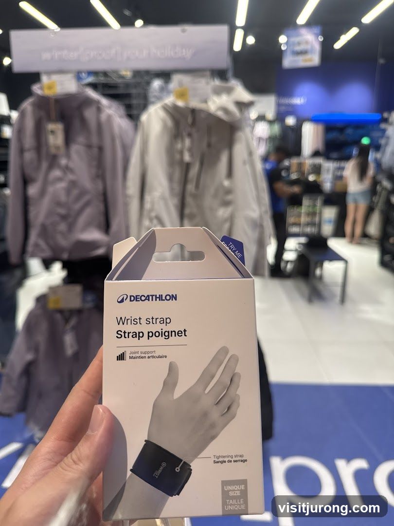 Decathlon Wrist Strap Packaging