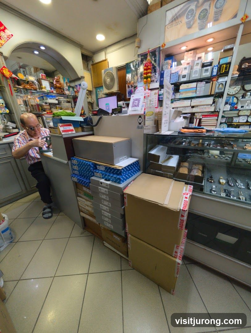 Watch Shop Interior