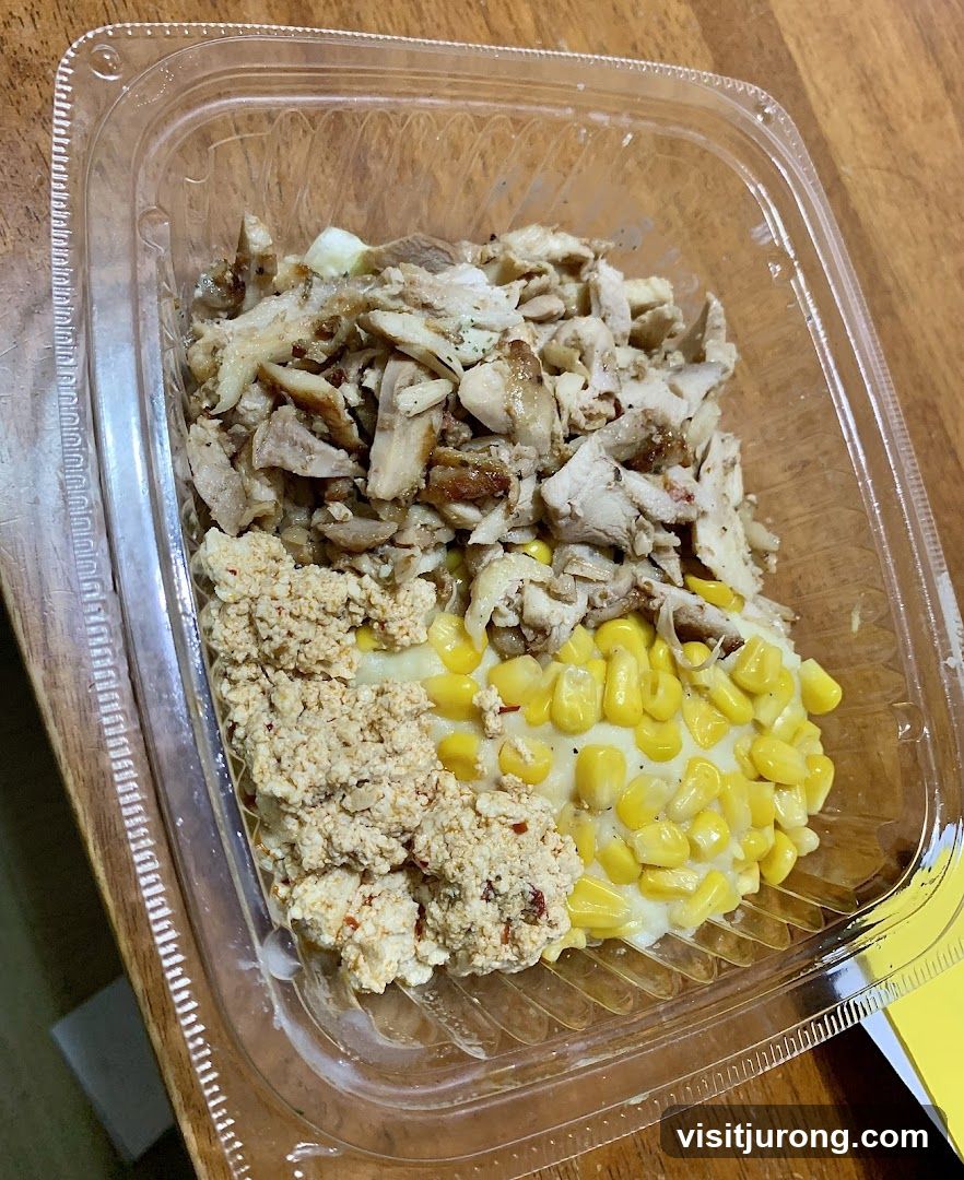 Chicken and Corn Bowl