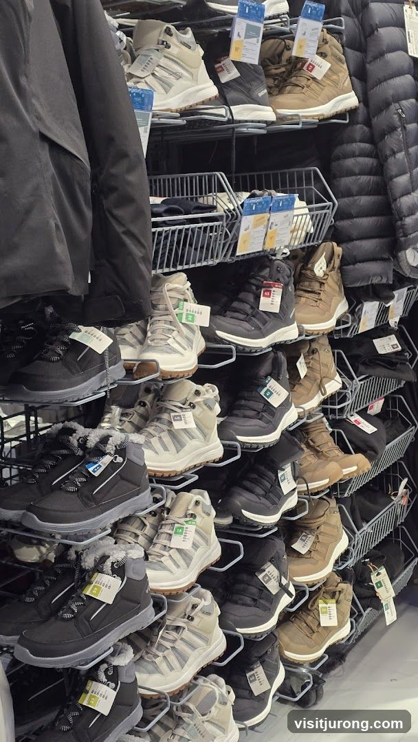 Winter Boots Display