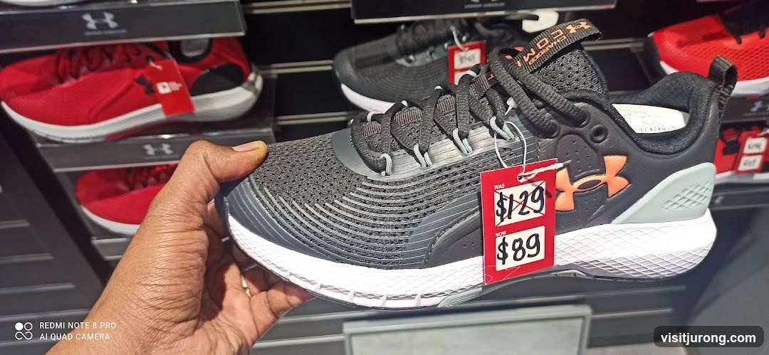Under Armour Shoes on Display