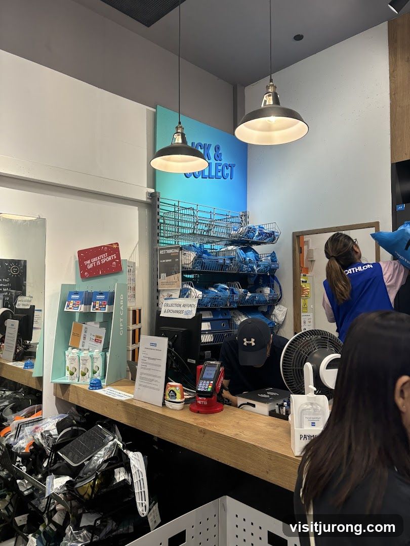 Retail Store Checkout Area
