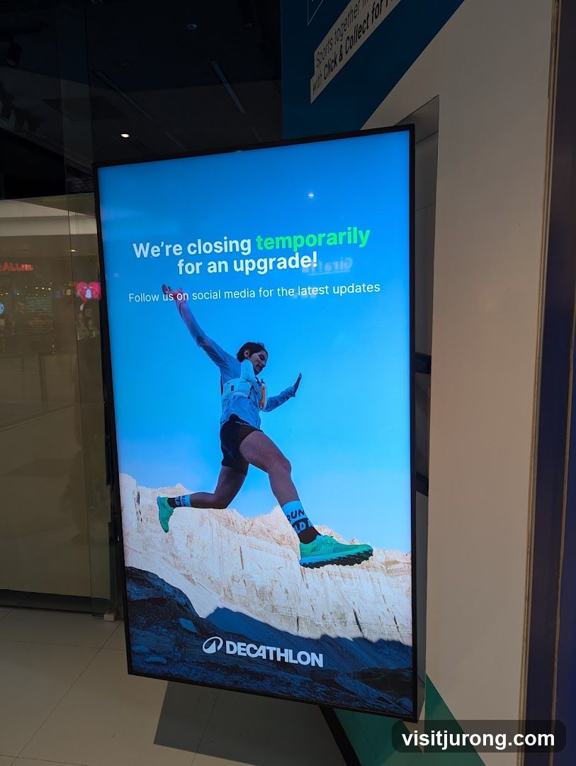 Decathlon Temporary Closure