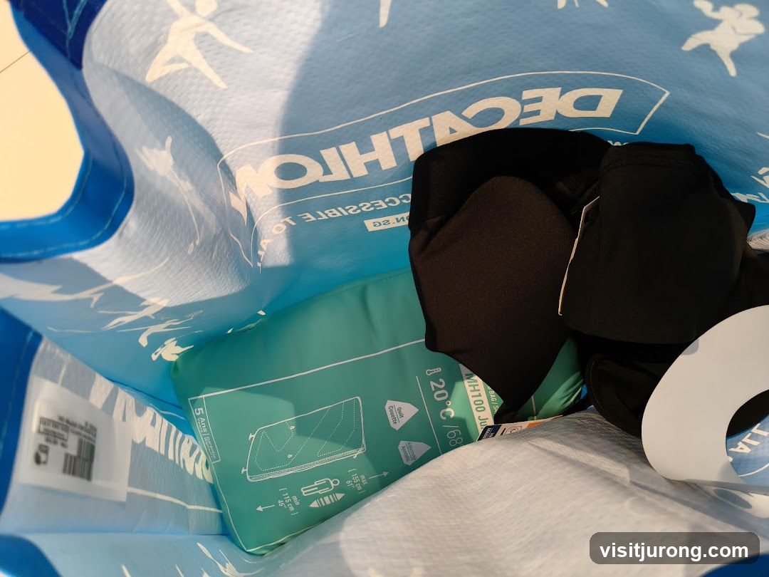 Decathlon Bag Contents