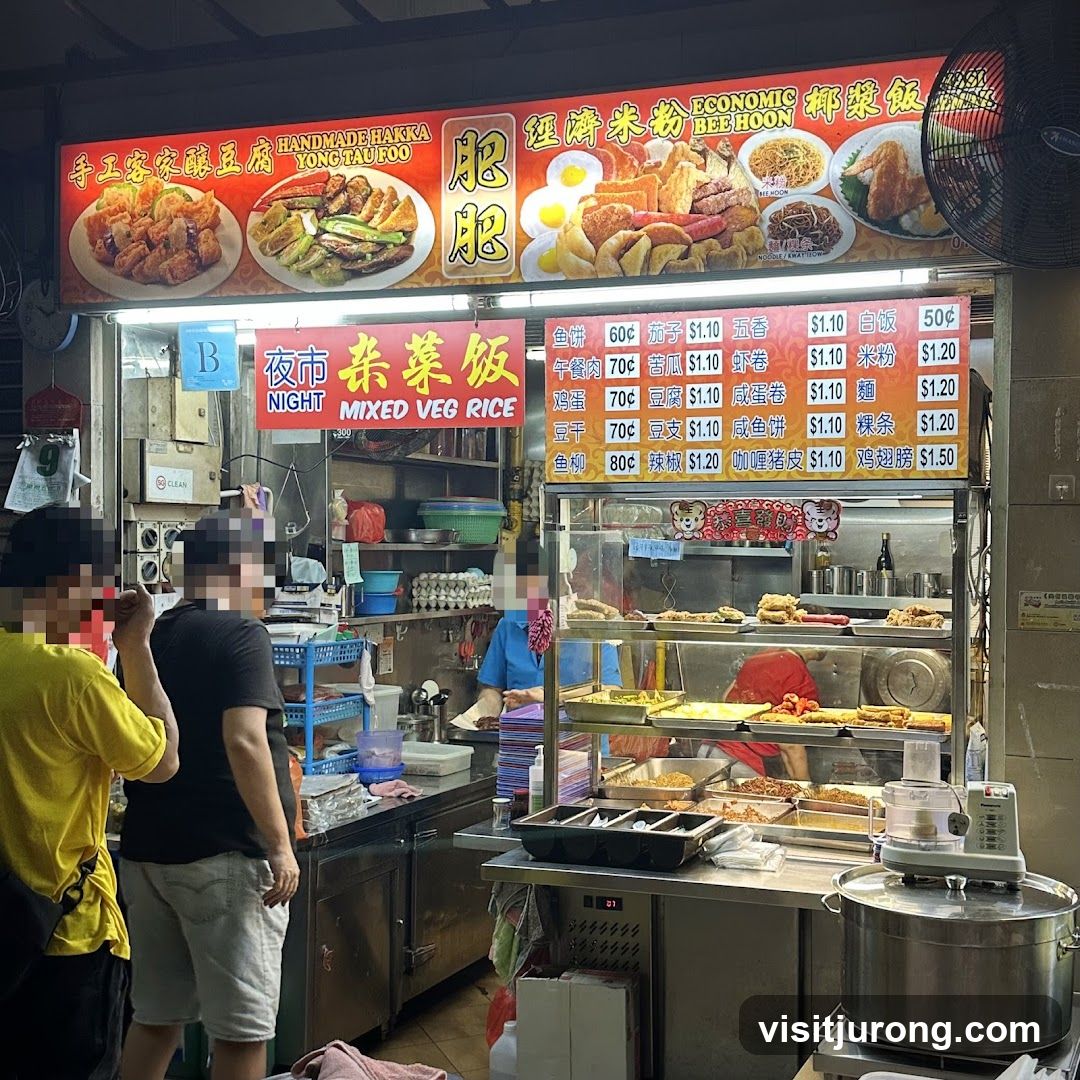 Food Stall with Menu