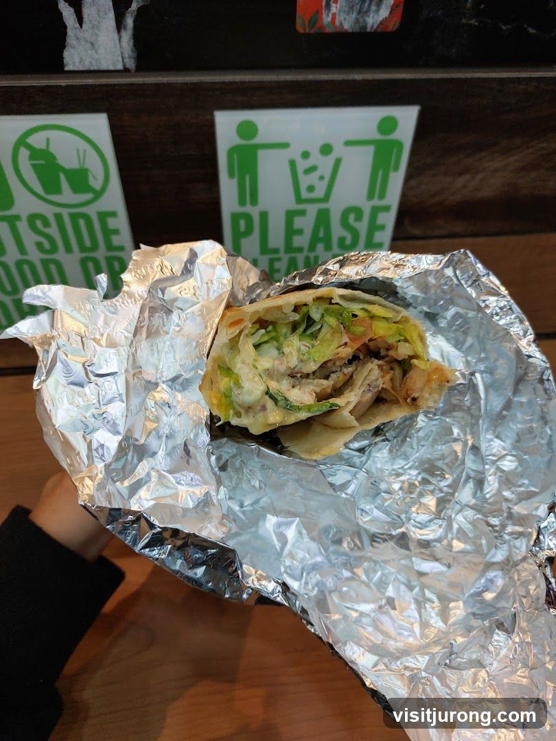 Burrito in Foil