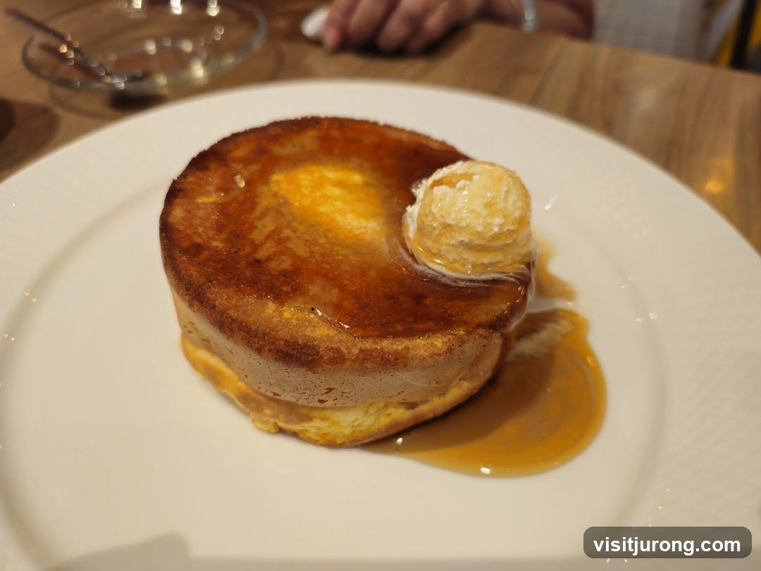 French Toast with Butter and Syrup