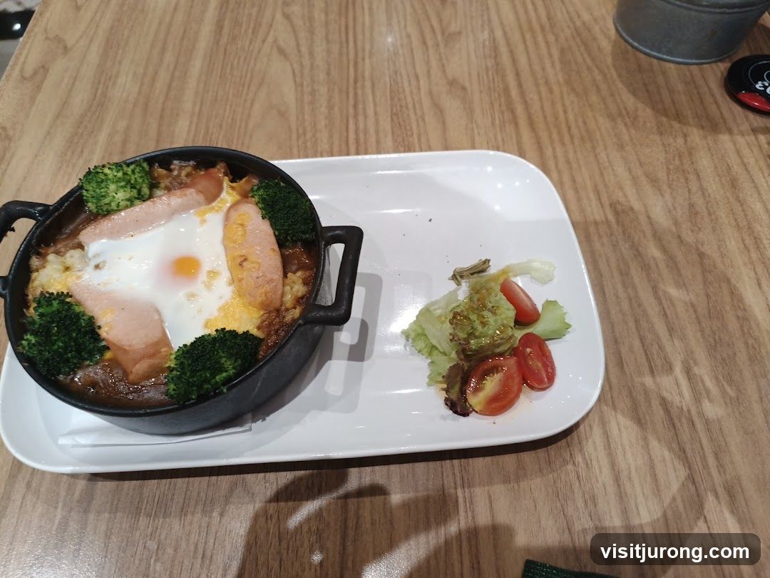 Baked Dish with Egg and Broccoli