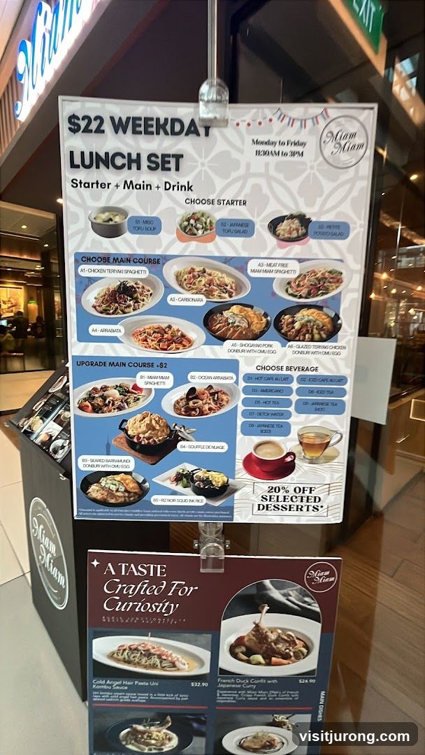 $22 Weekday Lunch Set