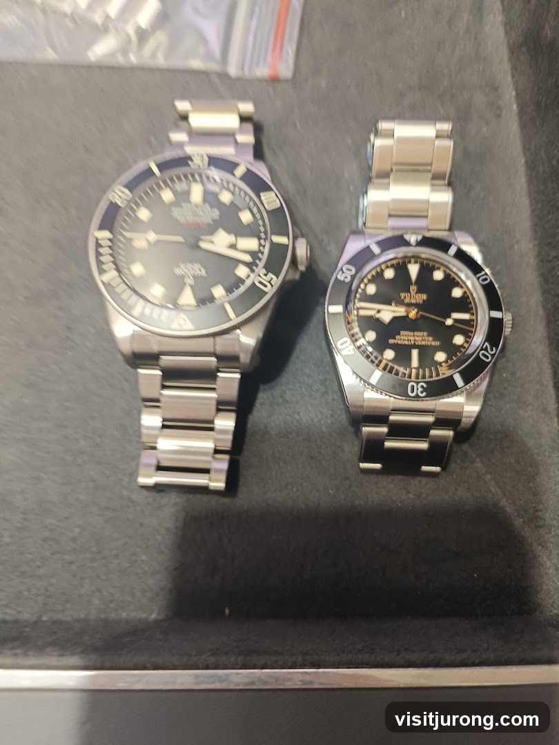 Two Tudor watches