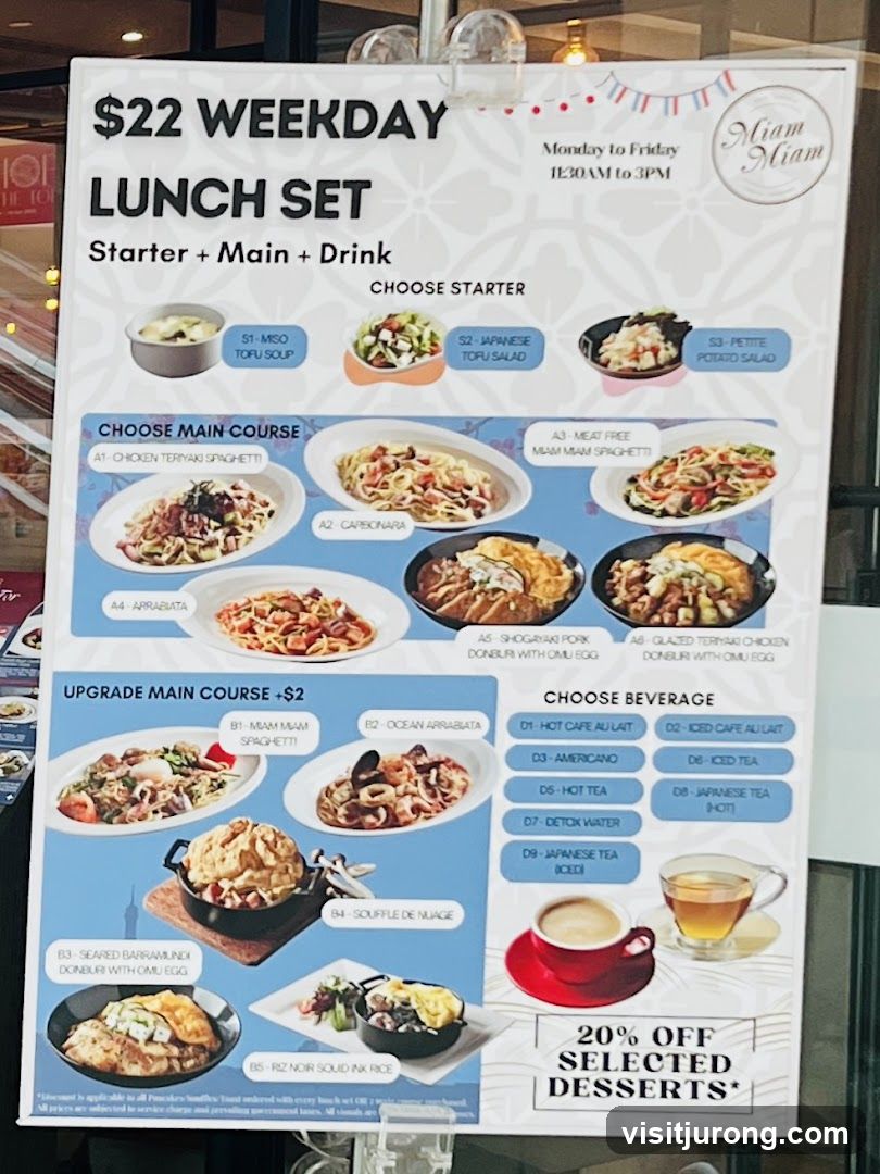 $22 Weekday Lunch Set