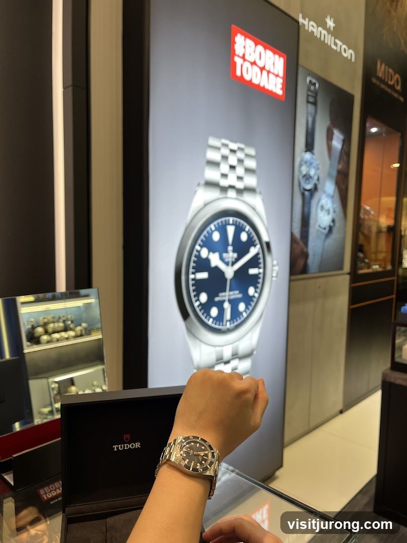 Tudor Watch Display