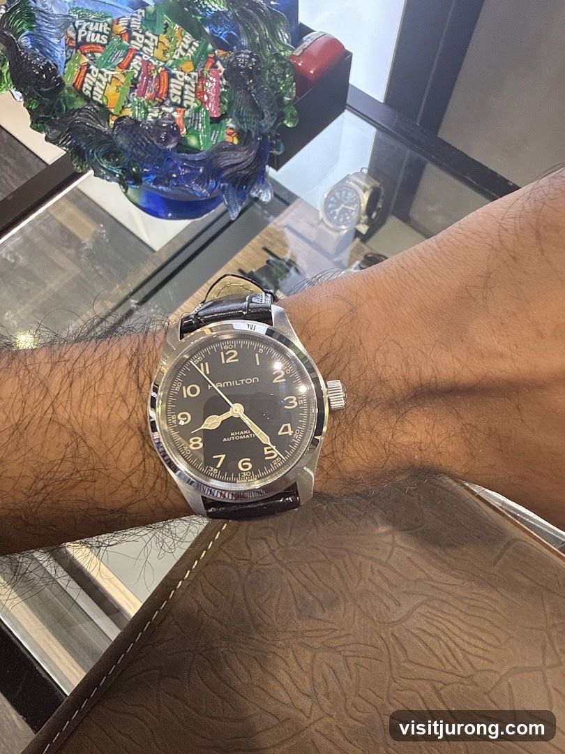 Hamilton Watch on Wrist