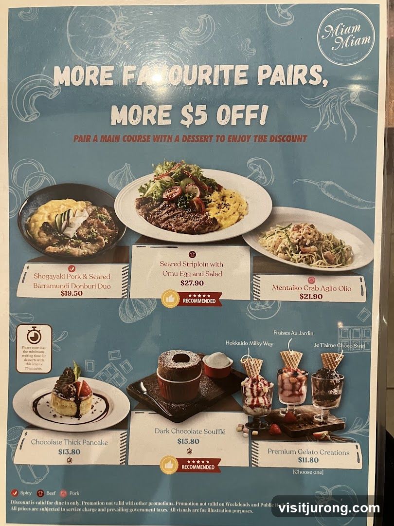 Miam Miam - More Favourite Pairs, More $5 Off!