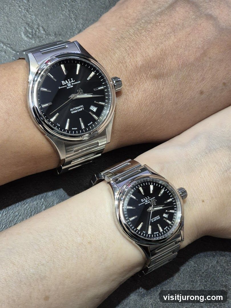 Two BALL Watches on Wrists
