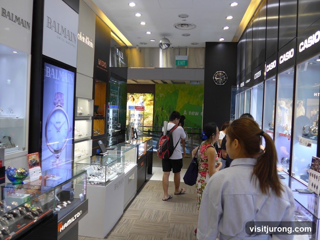 Watch Store Interior