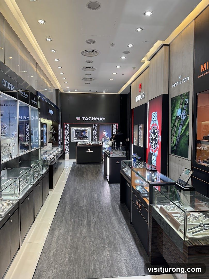 Watch Store Interior