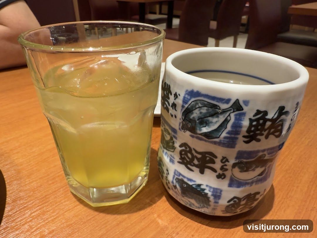 Drinks on a Table