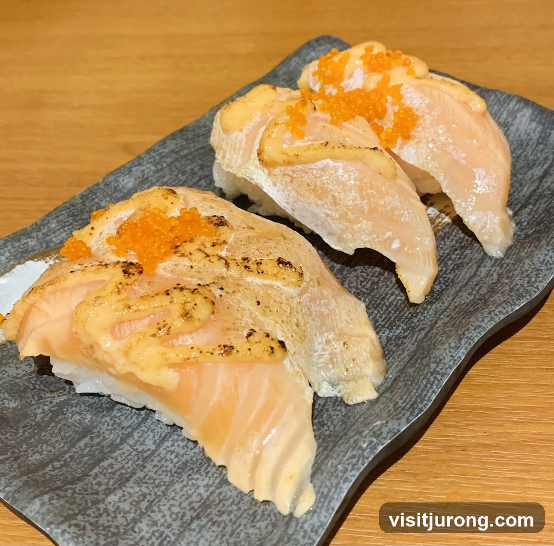 Seared Salmon Nigiri
