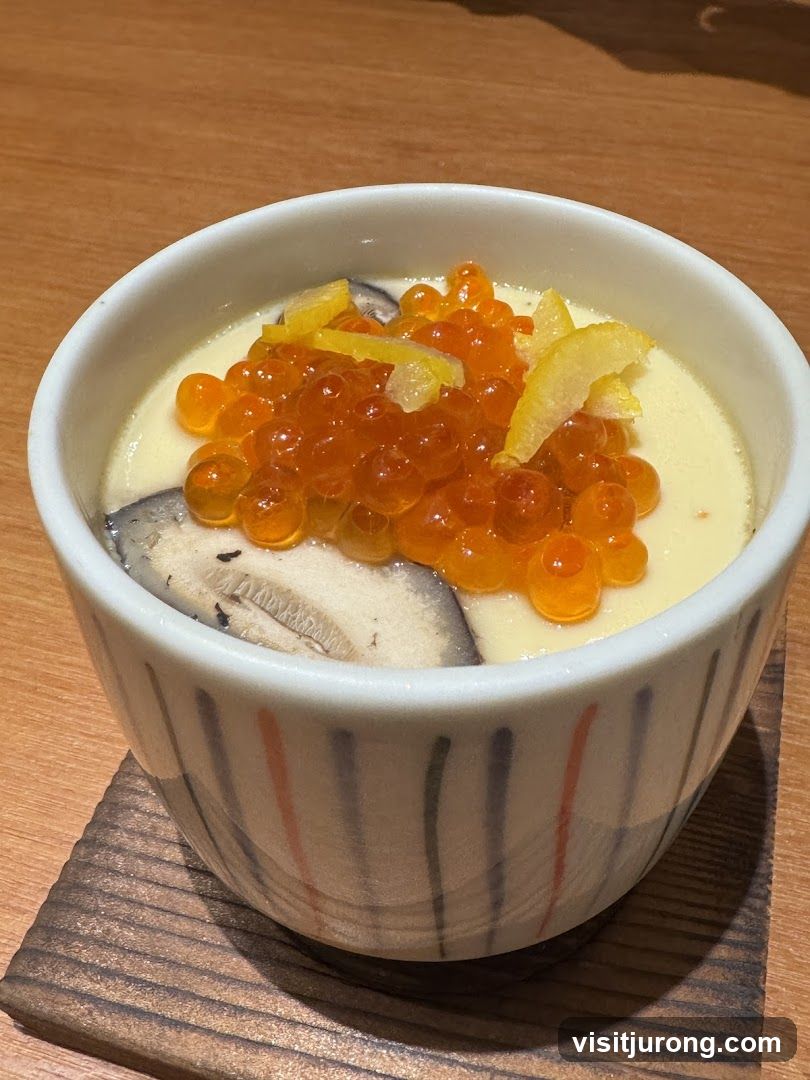 Chawanmushi with Ikura