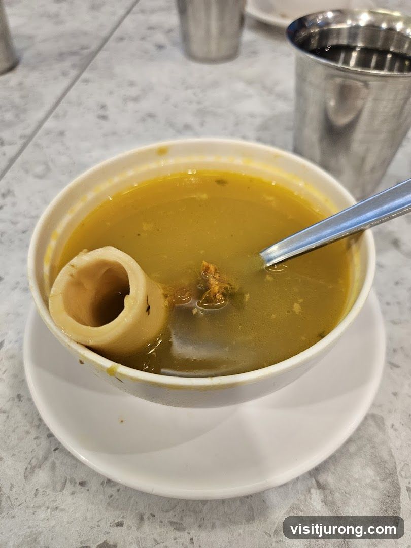 Bowl of Bone Marrow Soup