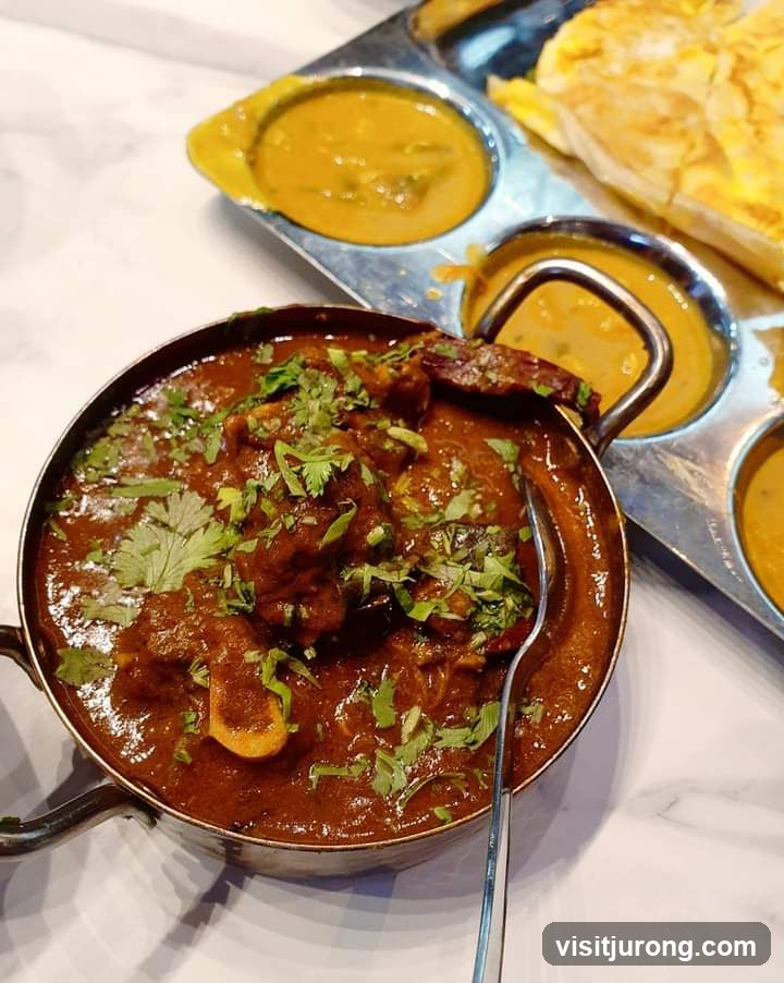 Indian Curry with Roti
