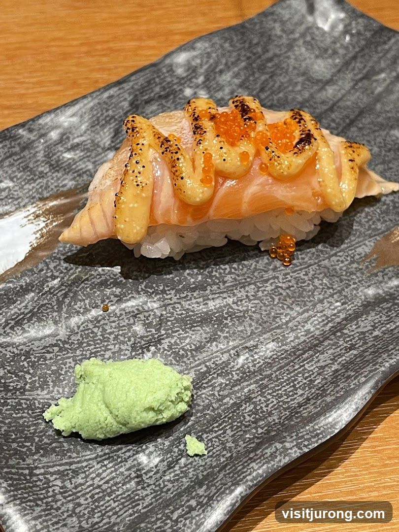 Seared Salmon Nigiri