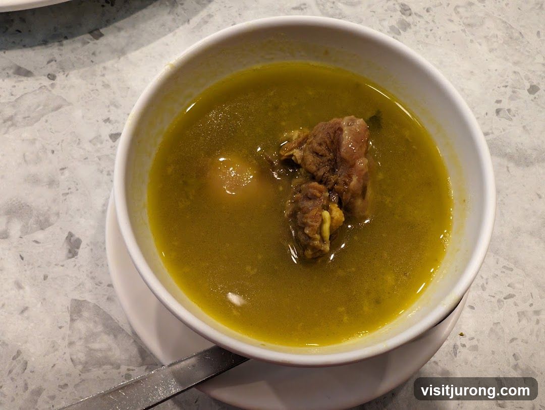 Bowl of Soup with Meat
