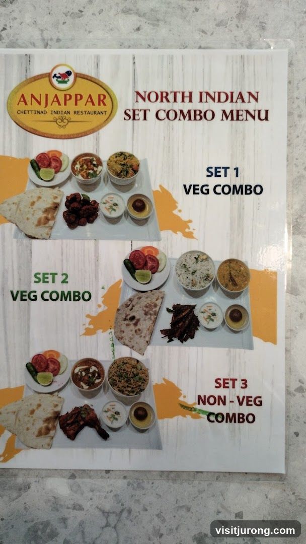 North Indian Set Combo Menu
