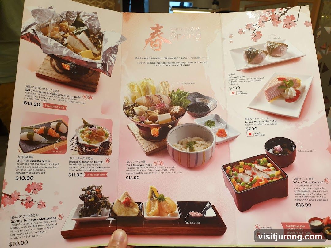 Sumptuous Spring Menu