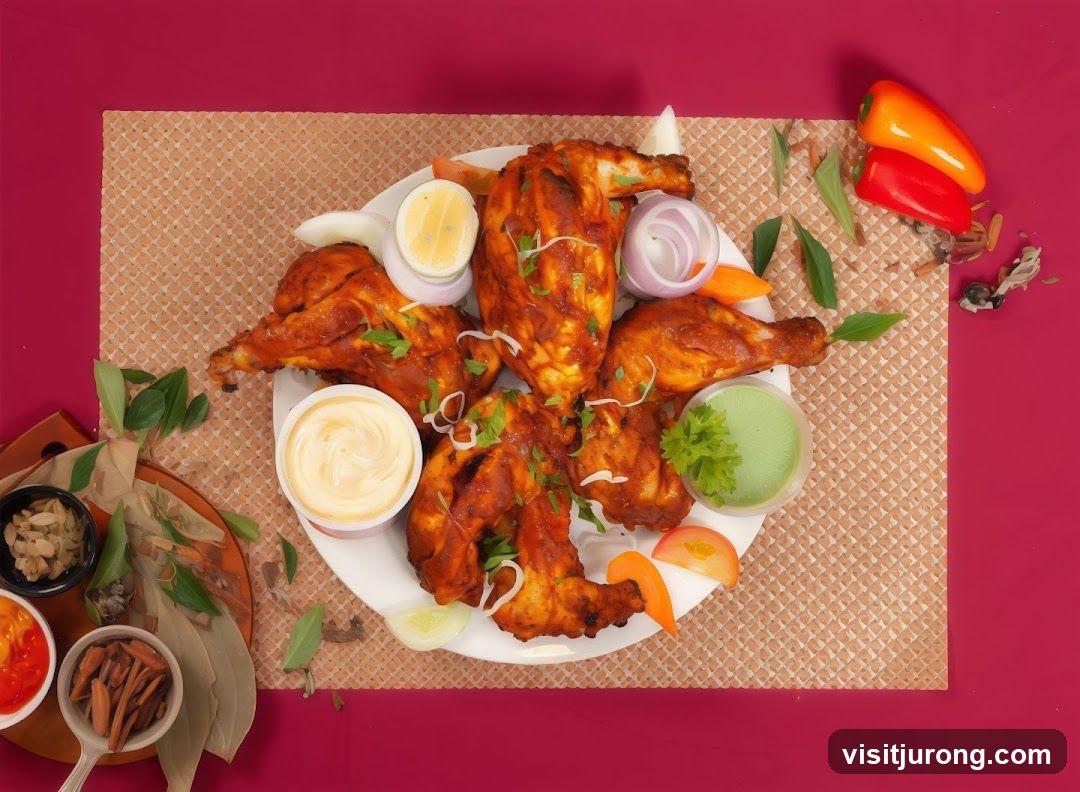Tandoori Chicken Platter