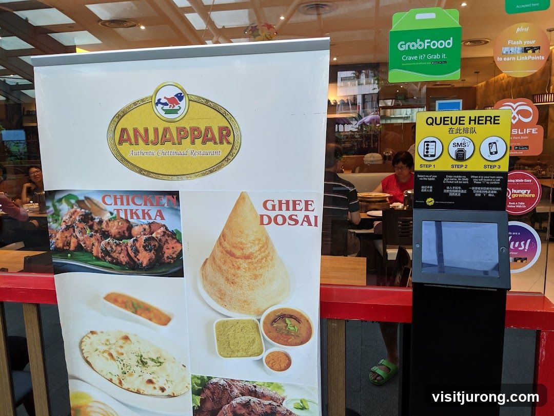 Restaurant Entrance Display