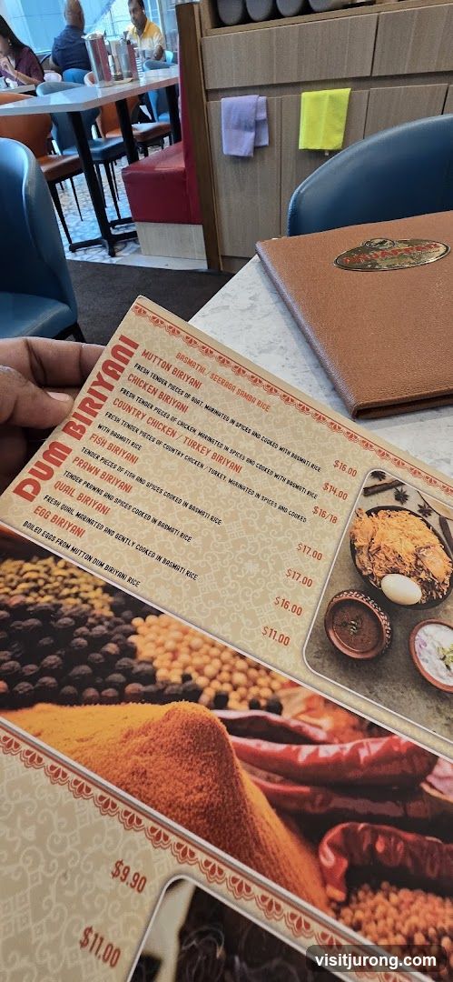 Dum Biryani Menu