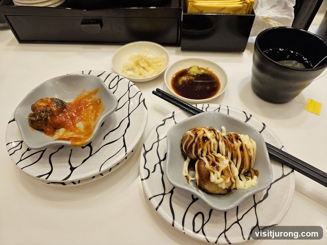 Japanese Appetizers and Tea