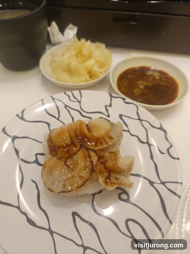 Scallop Nigiri Sushi
