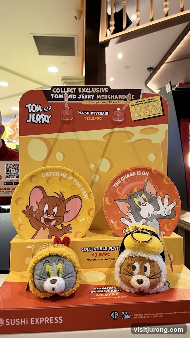 Tom and Jerry Merchandise Display