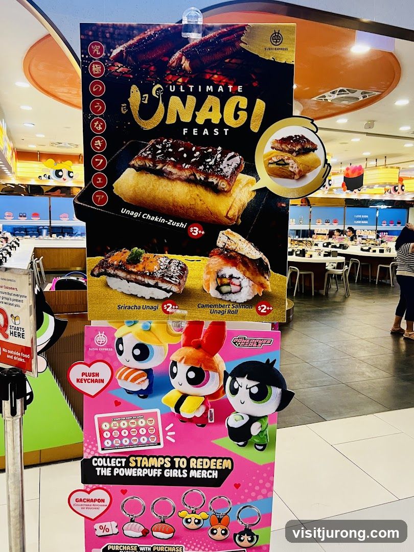 Sushi Express Unagi Feast Promotion