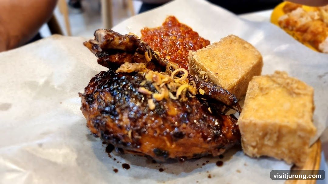 Grilled Chicken and Tofu