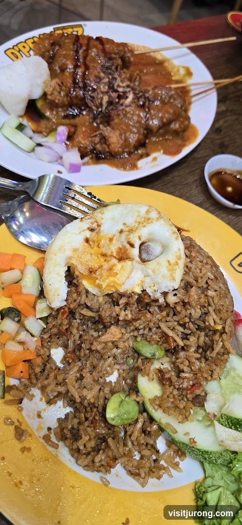 Nasi Goreng and Satay